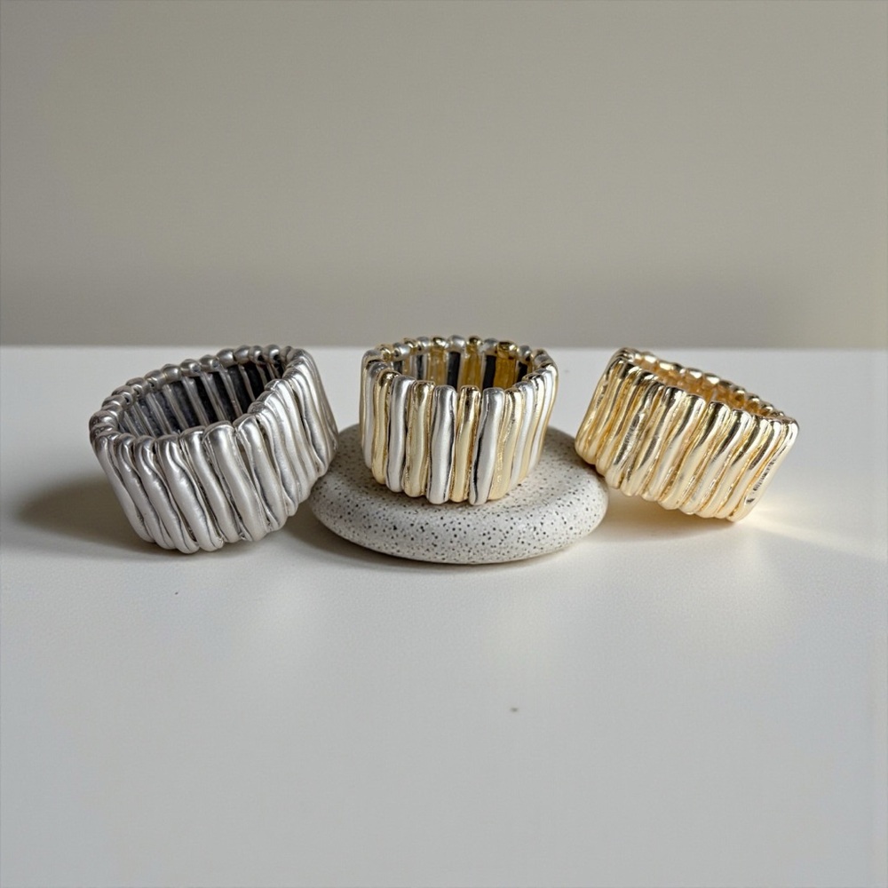 Chunky Adjustable Statement Bracelet - Picture 8 of 12